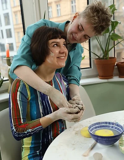 Lieve's First Time Lesbian